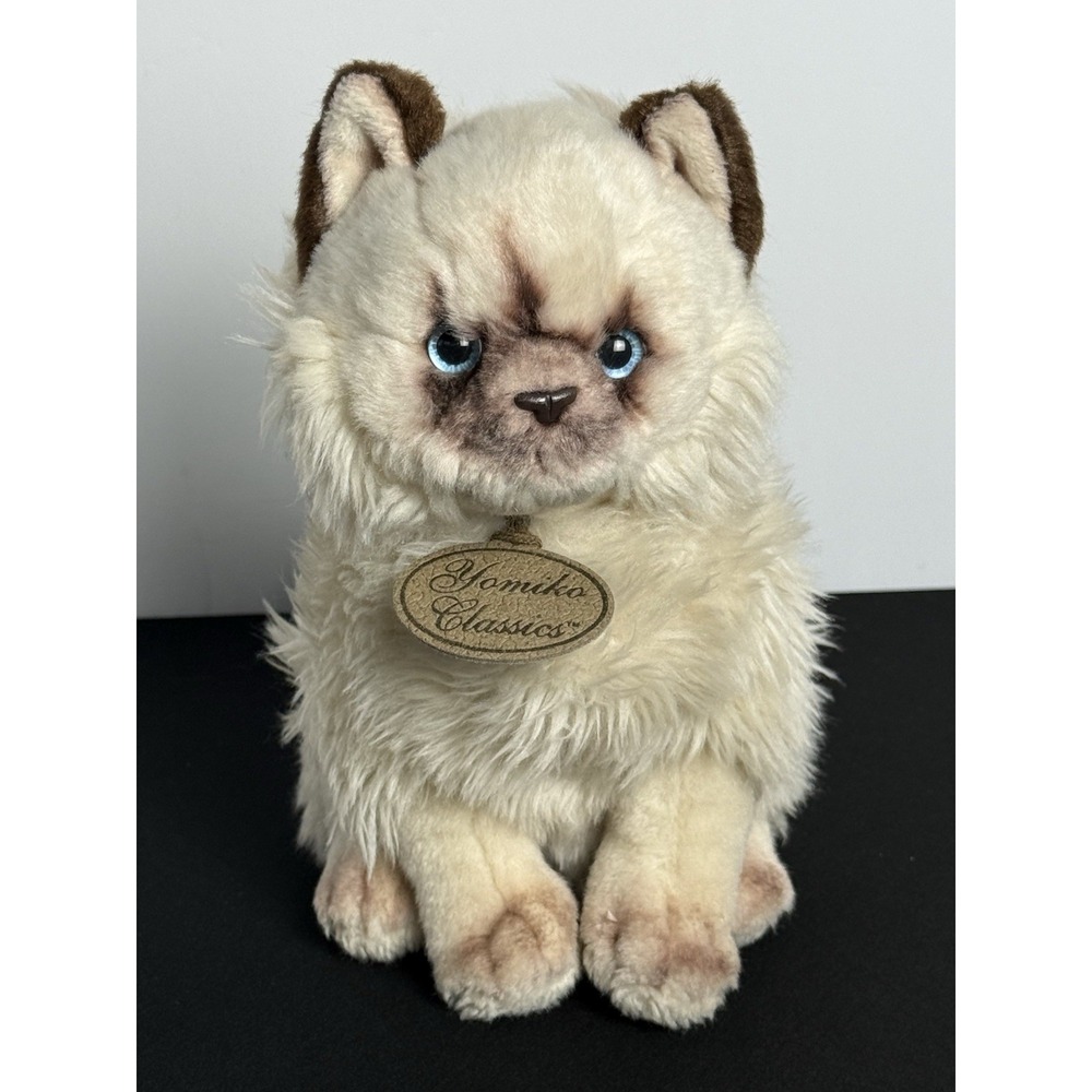 Russ Himalayan Cat Plush 9" Realistic Kitty Stuffed Animal Yomiko Classics